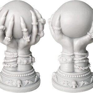 Skull Rose Crystal Ball & Ghost 3D Silicone Molds for Resin Candle & Body Soap M